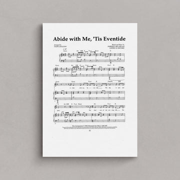 Abide With Me, Tis’ Eventide