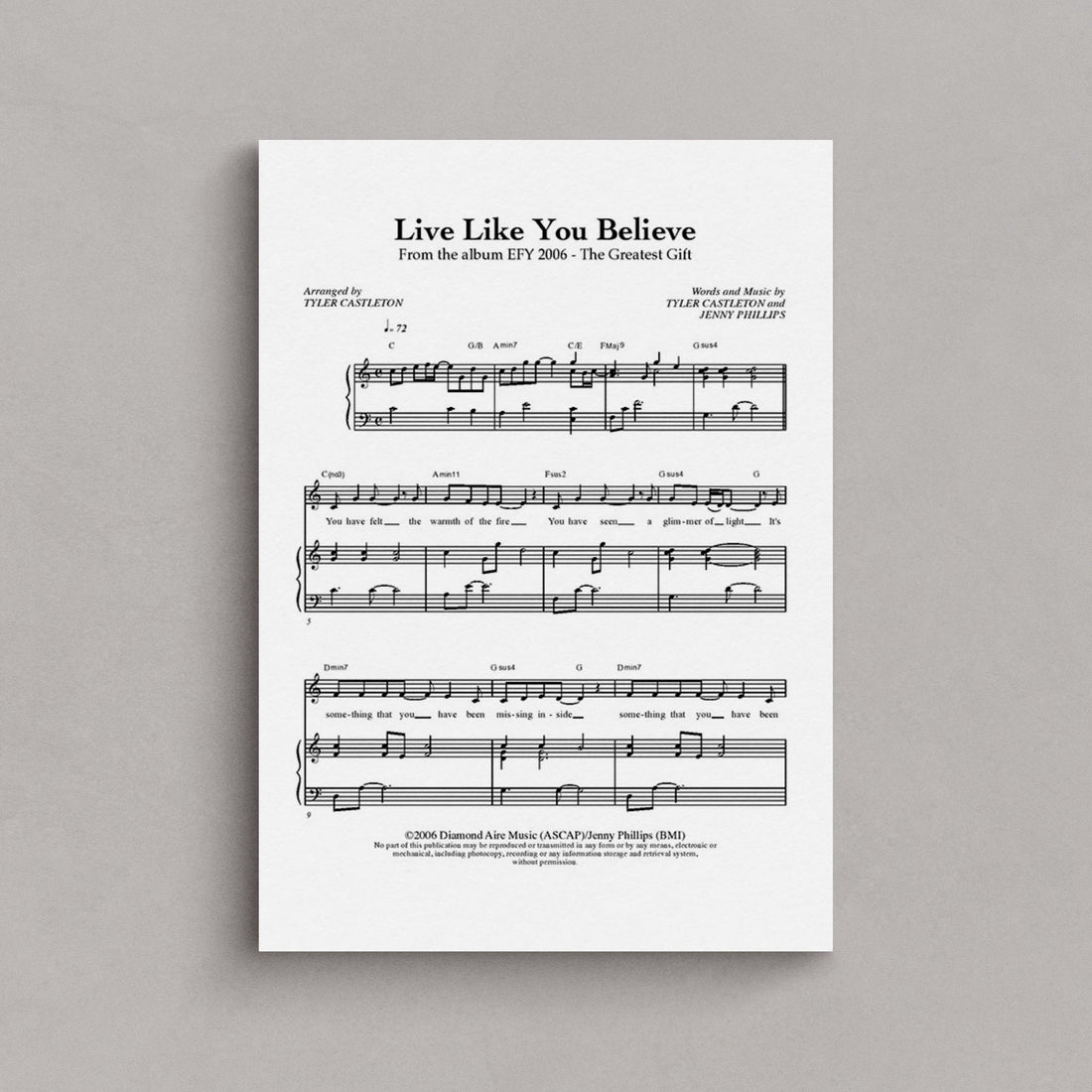 Live Like You Believe