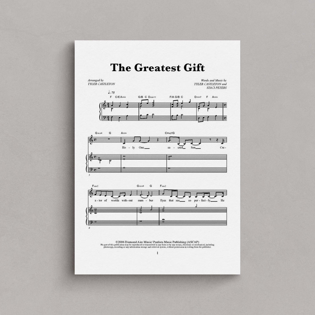 The Greatest Gift