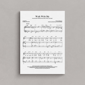 Walk With Me – Piano/Vocal
