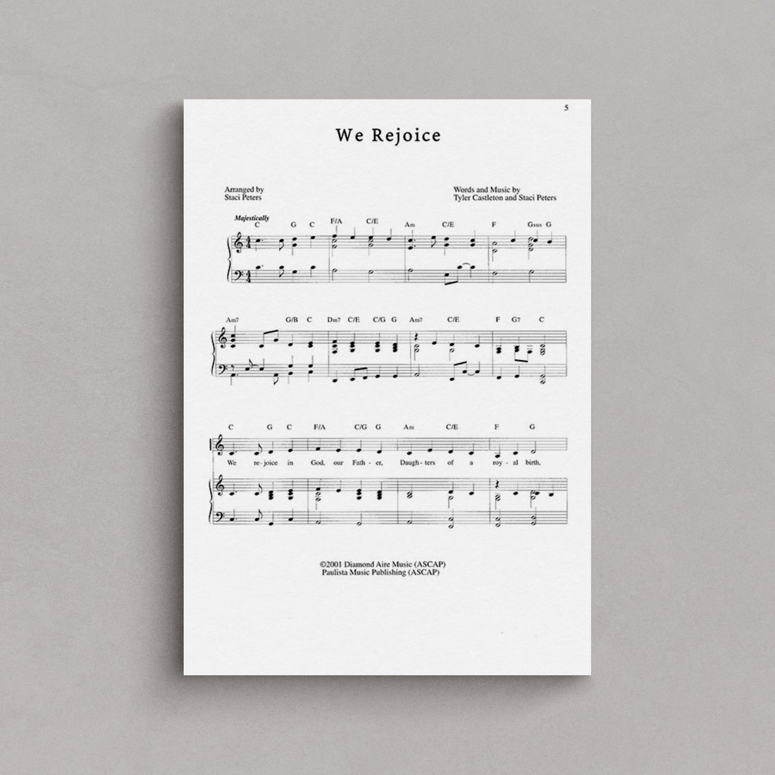 We Rejoice