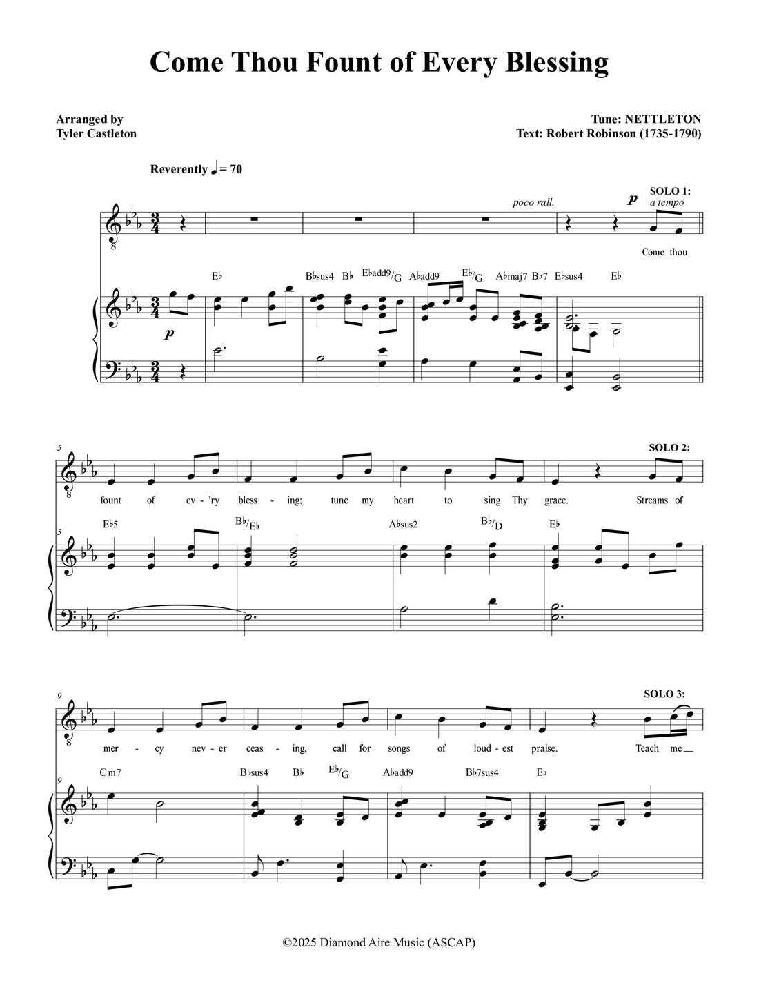 Come Thou Found of Every Blessing - Beyond 5