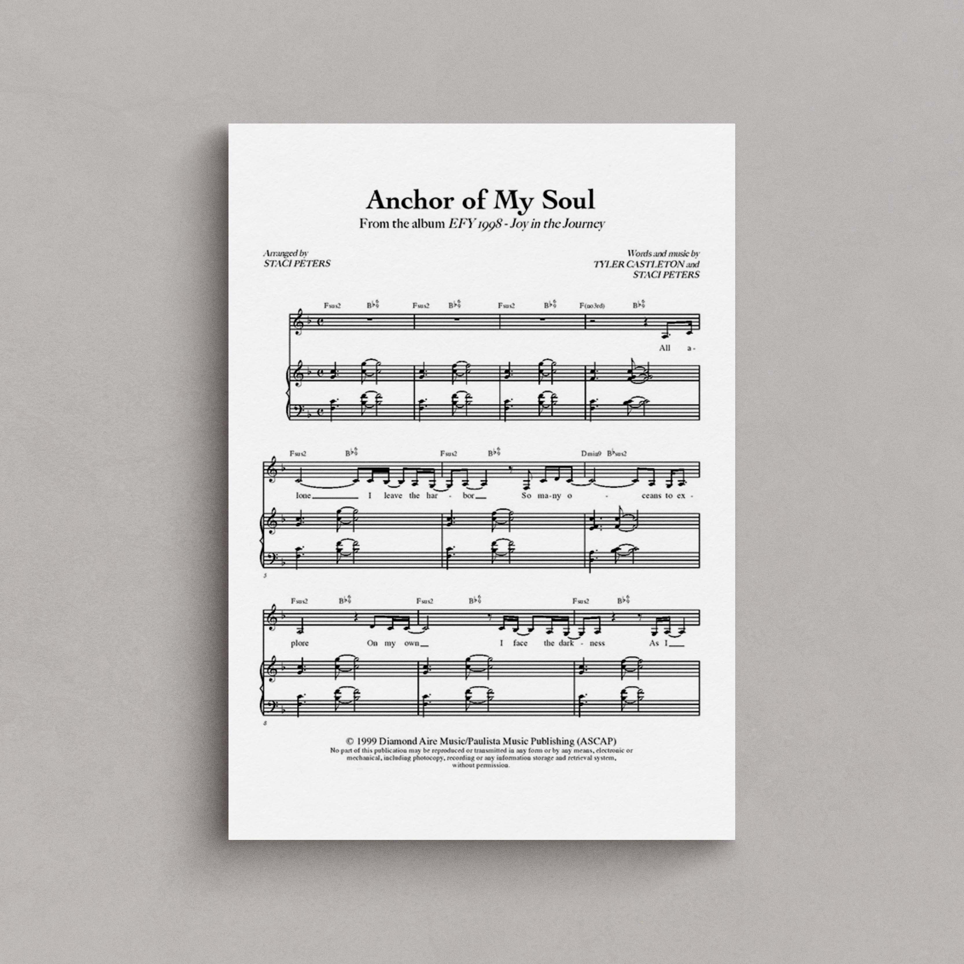 Anchor Of My Soul – Tyler Castleton