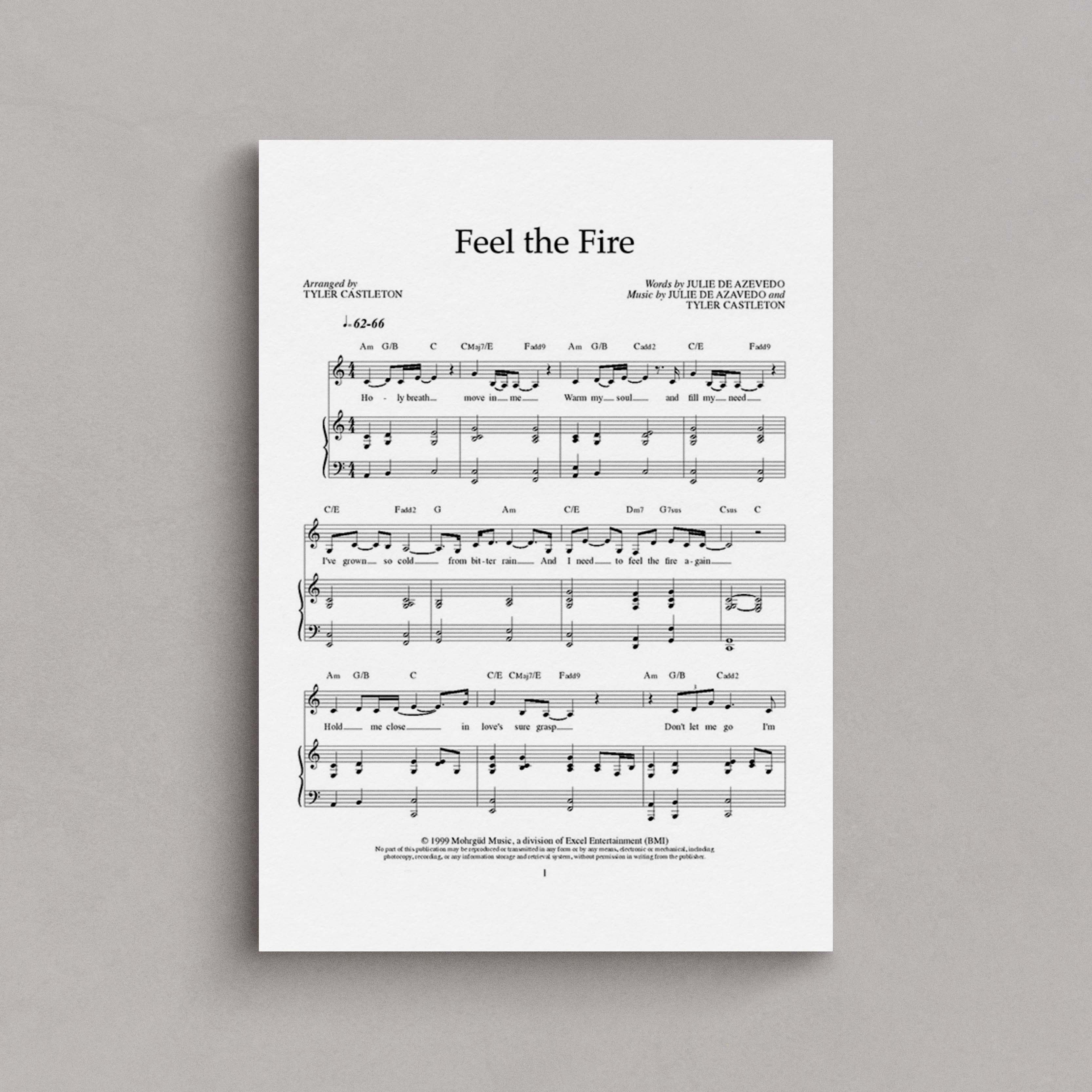 Feel The Fire – Tyler Castleton