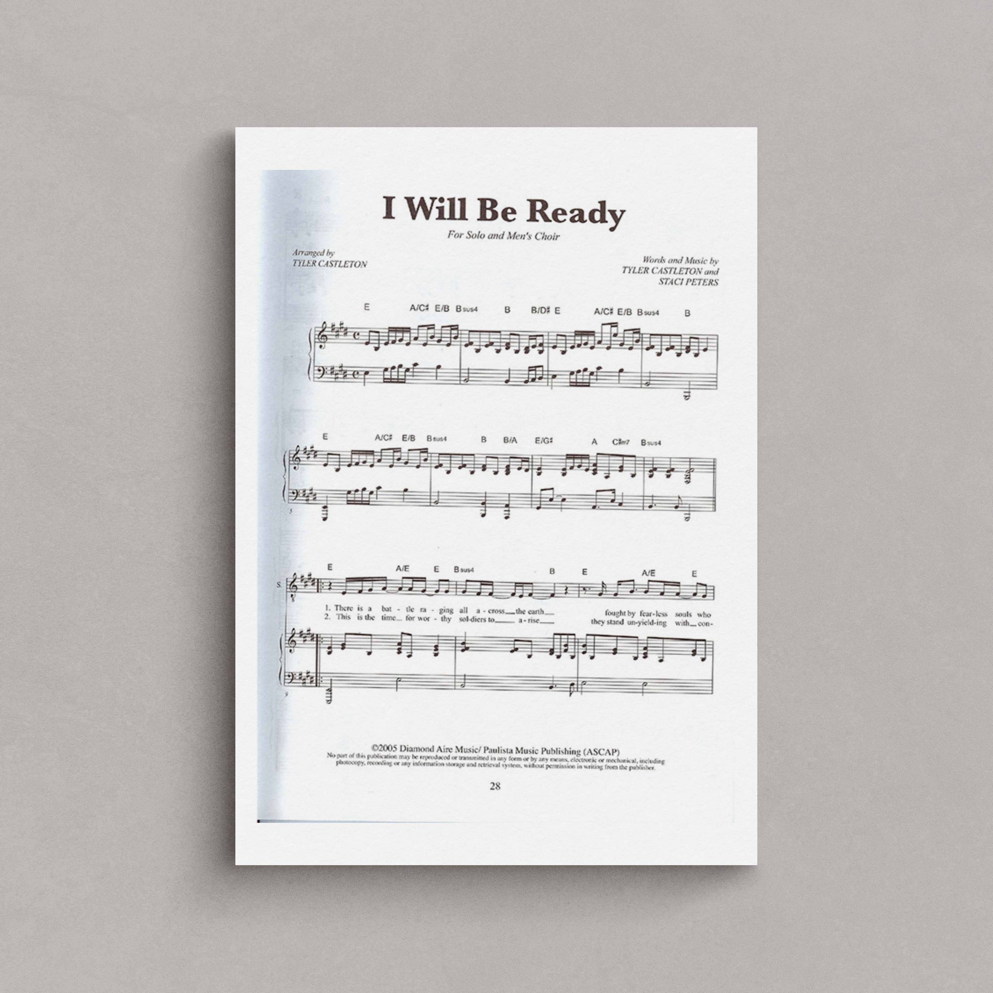 I Will Be Ready – Tyler Castleton
