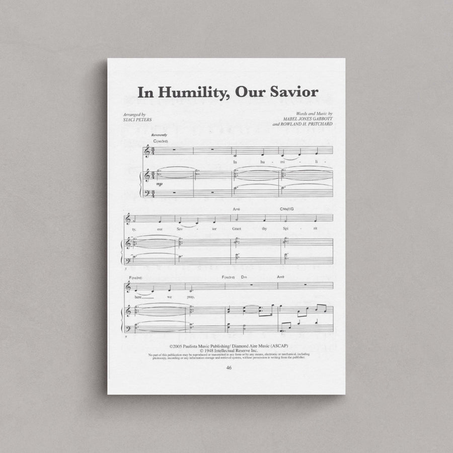 In Humility Our Savior – Tyler Castleton