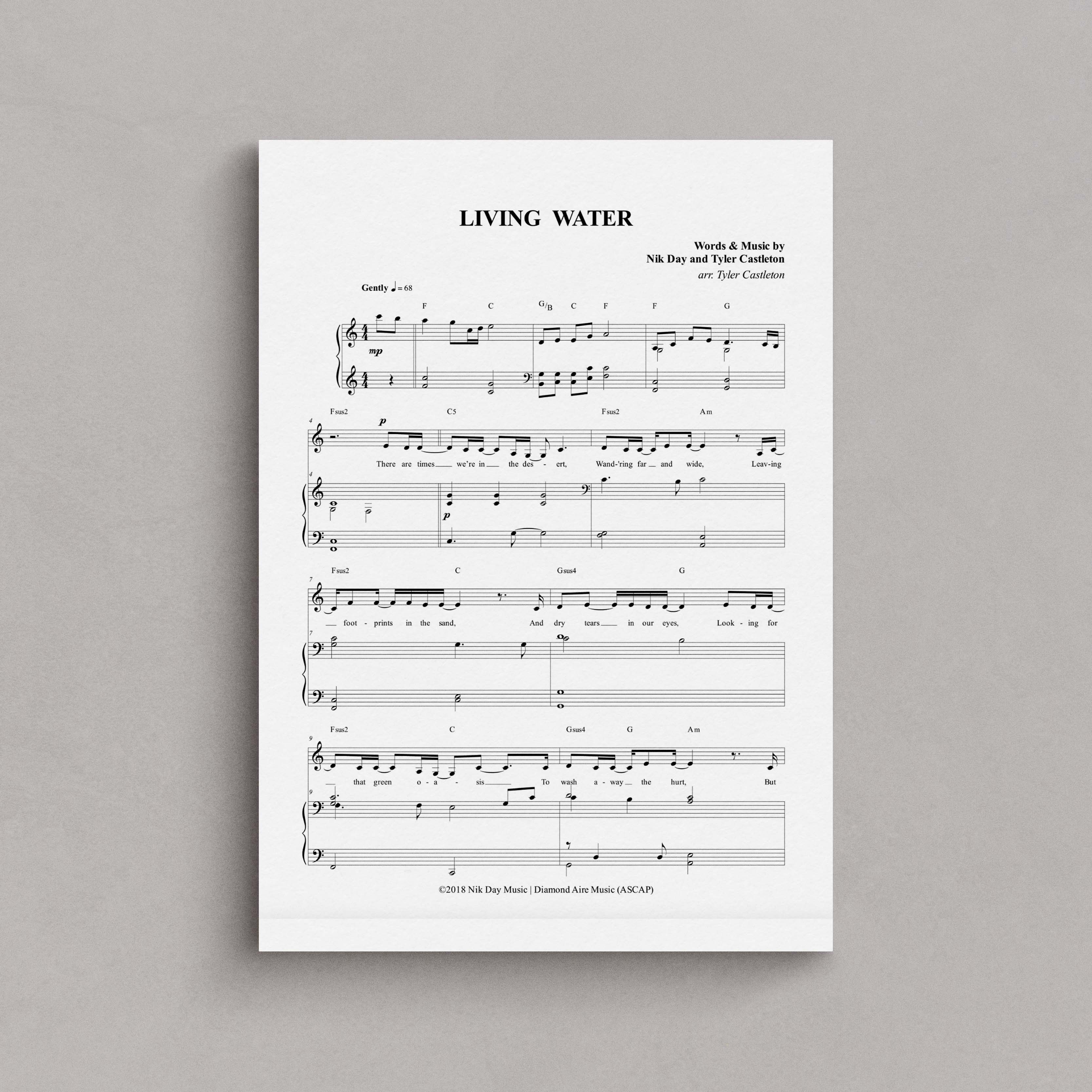 Living Water – Tyler Castleton