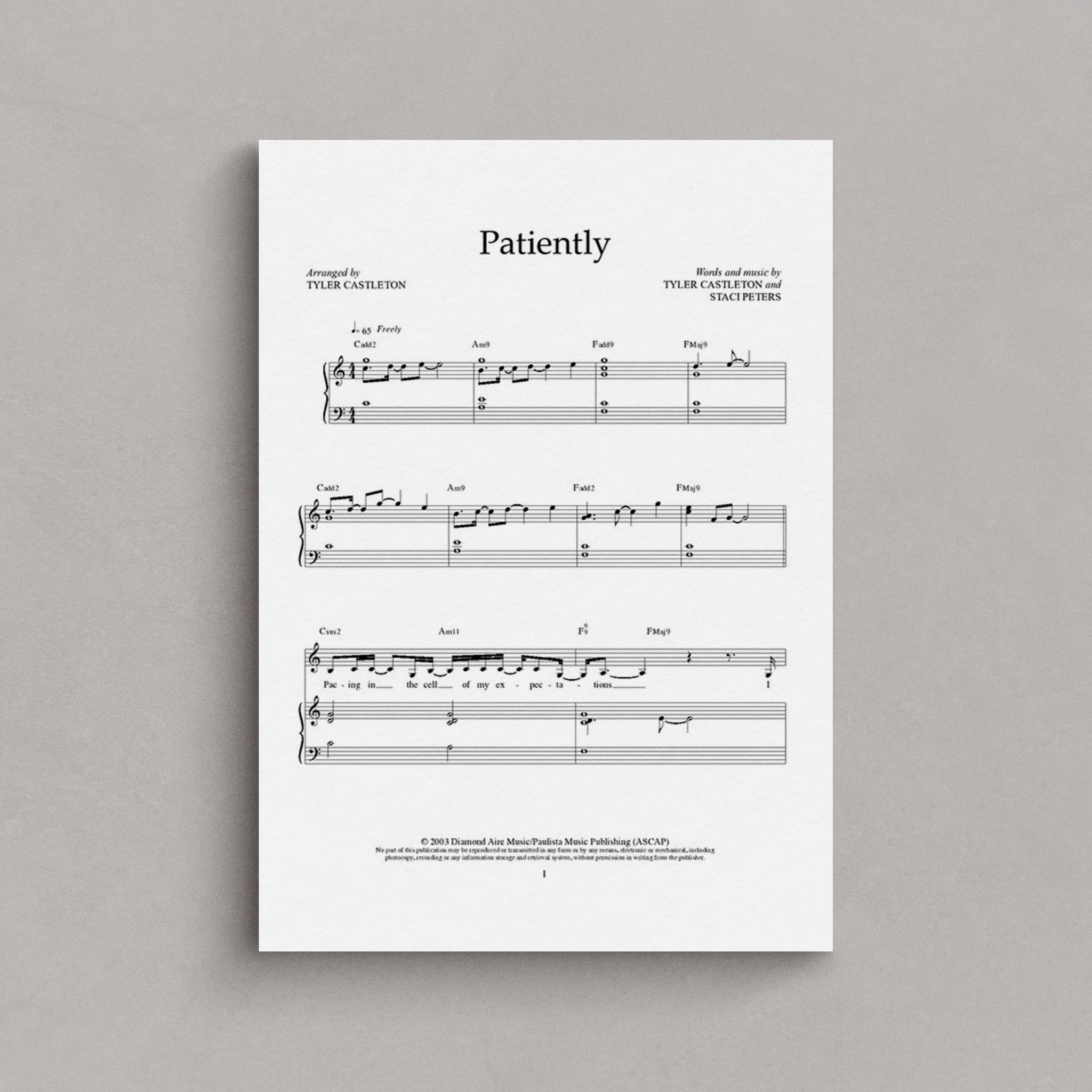 Patiently Tyler Castleton