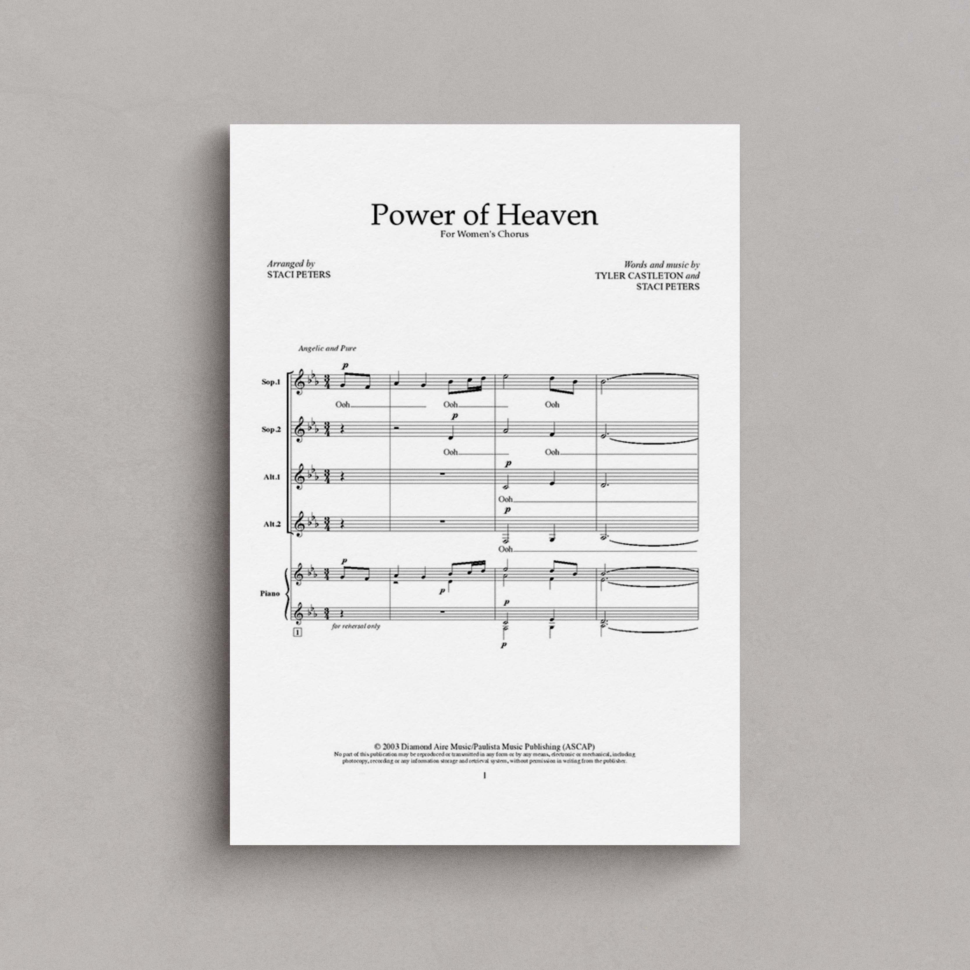 Power Of Heaven – Tyler Castleton